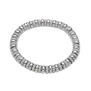 Fope Flex'it Solo 18ct White Gold 2.80ct Diamond Bracelet