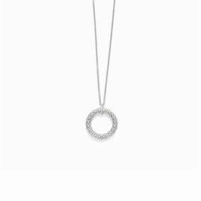 Fope 18ct White Gold Diamond Lovely Daisy Necklace with Pendant