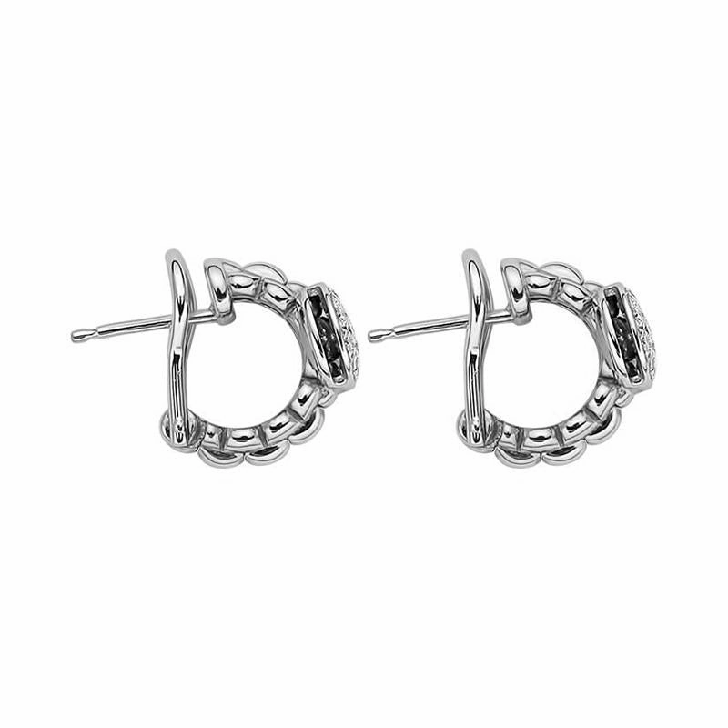 Fope Eka Tiny 18ct White Gold 0.45ct Diamond Earrings
