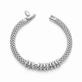 Fope Virginia 18ct White Gold 0.24ct Diamond Bracelet