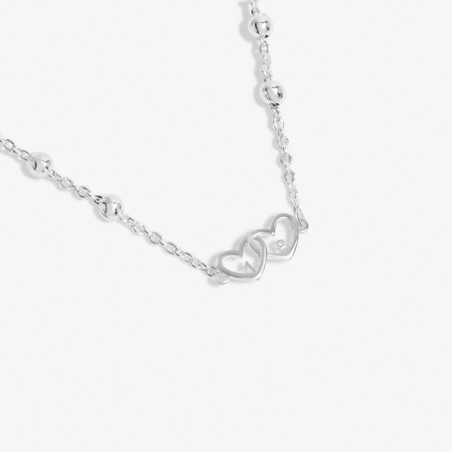 Forever Yours Happy 18th Birthday Silver Plated Necklace 7492
