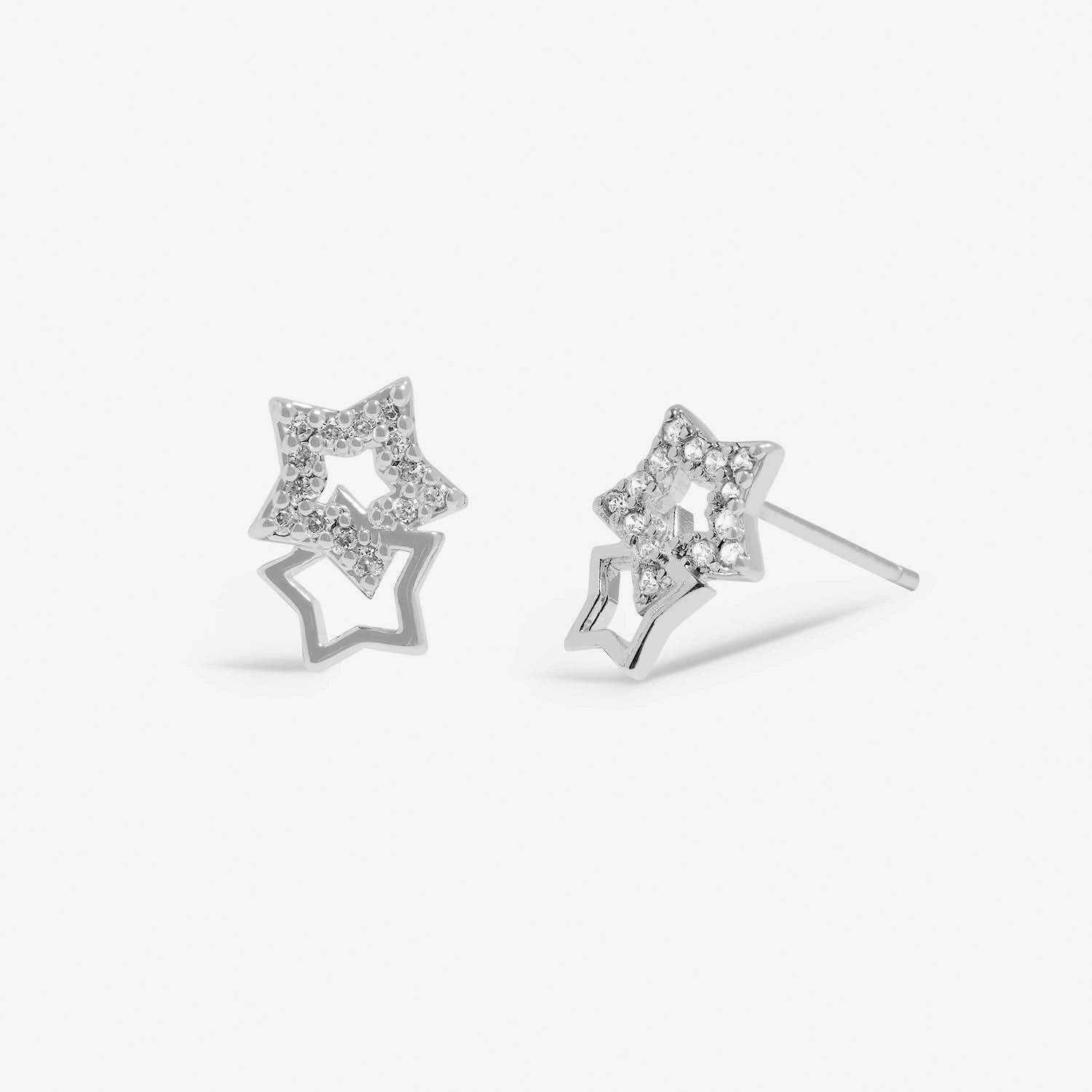 Forever Yours You Are One A Million Silver Plated Earrings 7510