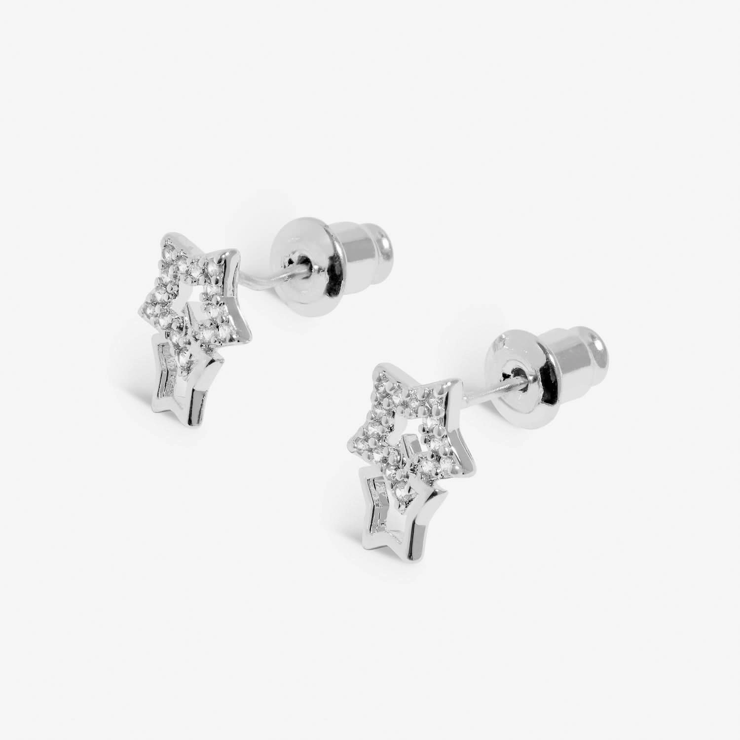 Forever Yours You Are One A Million Silver Plated Earrings 7510