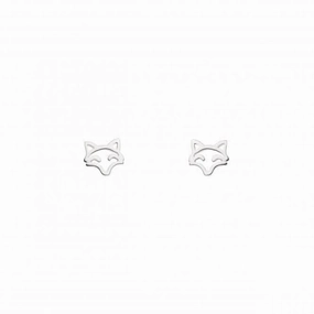 Fox Face Stud Earrings 4354HP