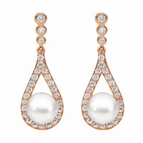 Fresh Water Pearl Drop Earrings