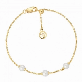 Freshwater Pearls Padua Tre Bracelet SJ-B22225-P-YG