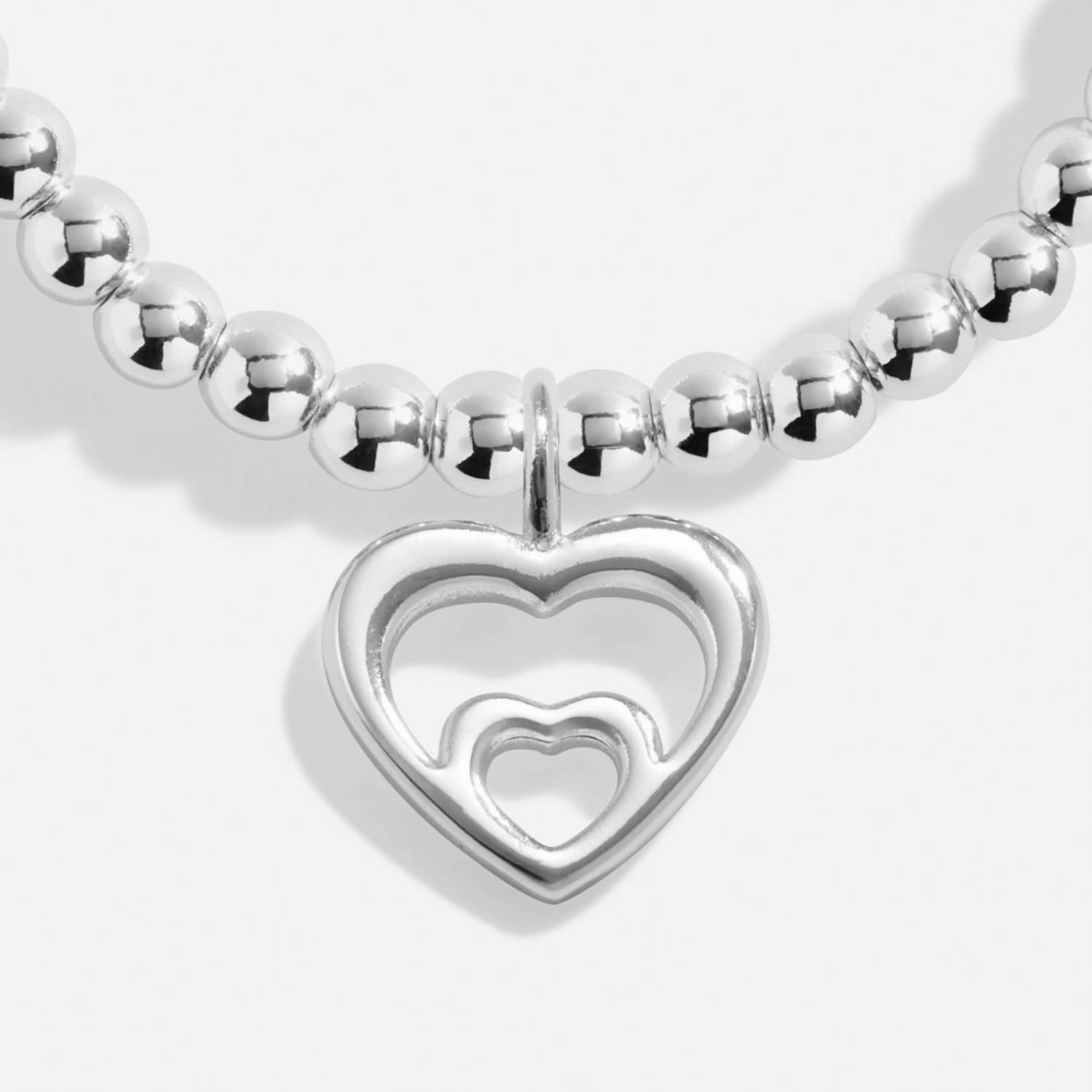 From the Heart Gift Box Wonderful Daughter Silver Plated Bracelet 8177