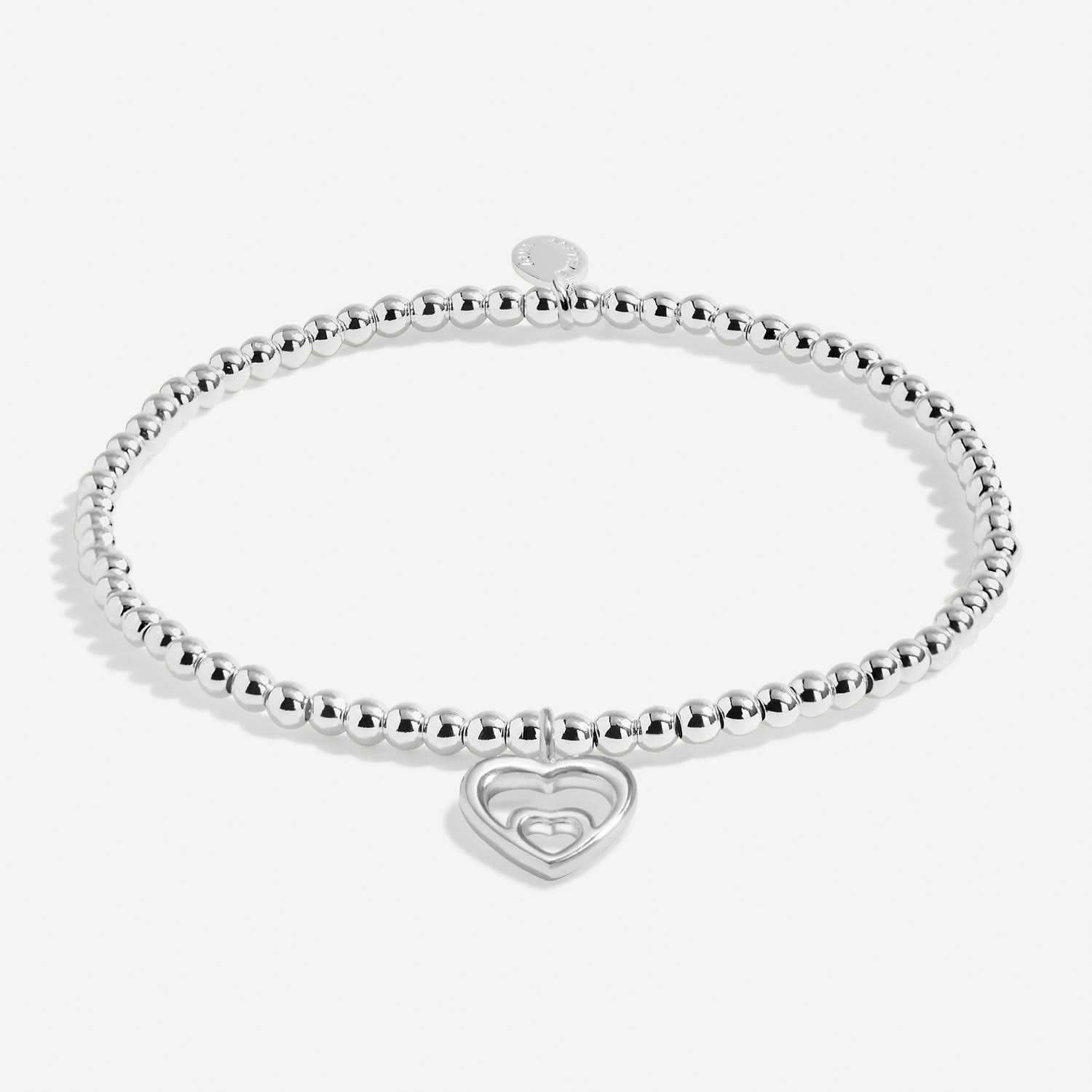 From the Heart Gift Box Wonderful Daughter Silver Plated Bracelet 8177
