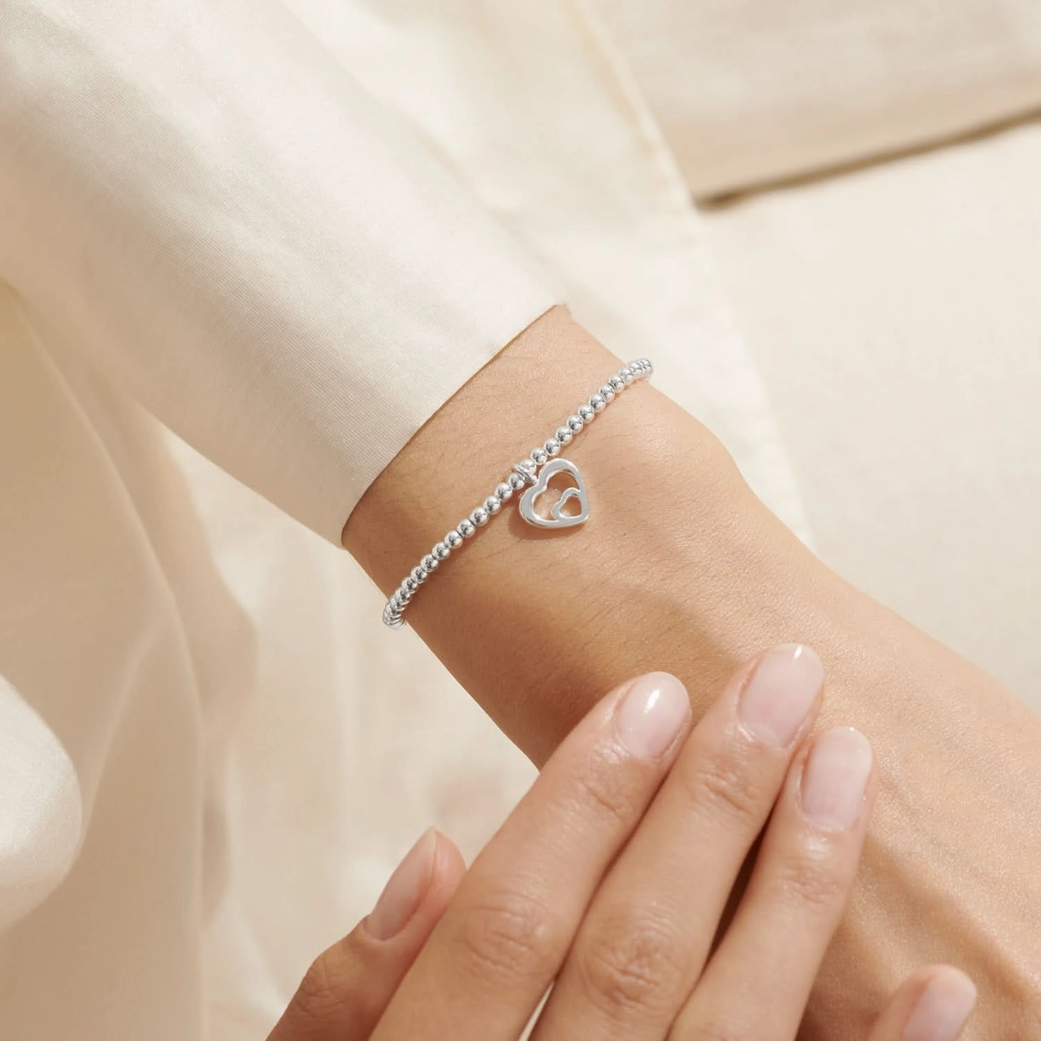 From the Heart Gift Box Wonderful Daughter Silver Plated Bracelet 8177