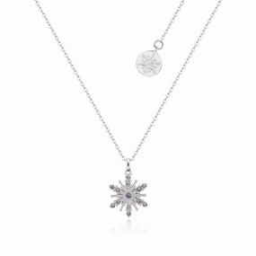 Frozen - Anna Snowflake - Necklace & Earring