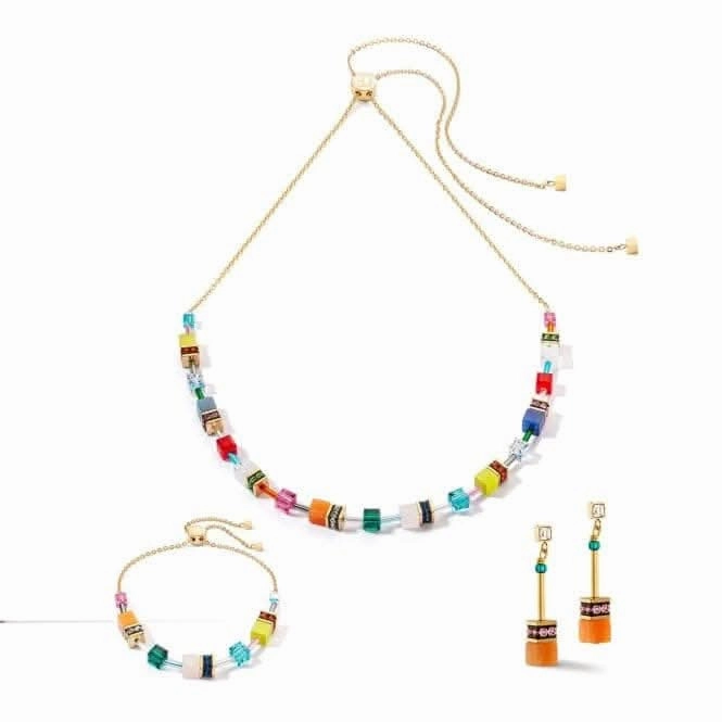 GeoCUBE Iconic Nature Multicolour Dopamine Chain Bracelet 3035/30-1582