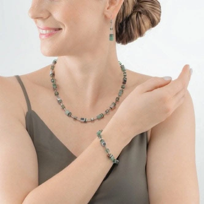 GeoCUBE Iconic Precious Green Bracelet 4017/30-0500