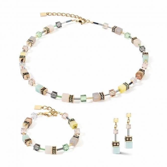 GeoCUBE Iconic Precious Multicolour Gentle Earrings 4905/21-1576