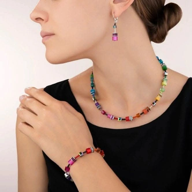 GeoCUBE Multicolour Rainbow Bracelet 2838/30-1520