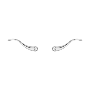 Georg Jensen Magic 18ct White Gold Diamond Branch Earrings