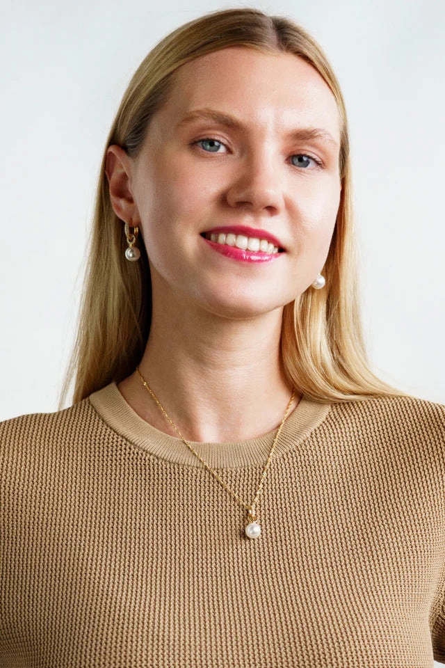 Georgini - Adagio Duo Hoop Earrings Gold
