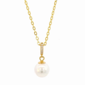 Georgini - Adagio Effortless Glow Pearl Pendant Gold