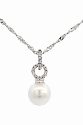 Georgini - Adagio Pearl Duo Pendant Silver