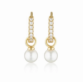 Georgini - Baby Pearl Hoop Gold