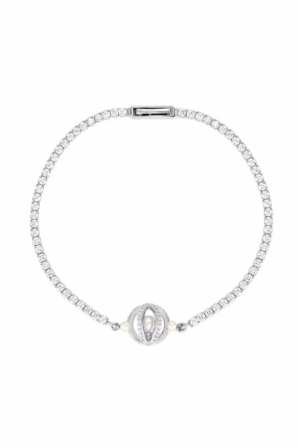 Georgini - Majesty Freshwater Pearl Bracelet Silver
