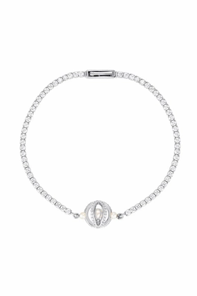 Georgini - Majesty Freshwater Pearl Bracelet Silver