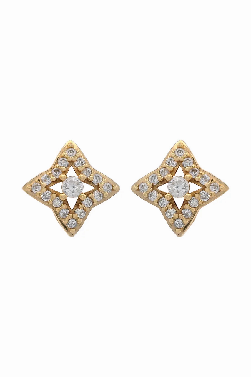 Georgini - Midnight Velvet Fairwater Petite Earrings Gold