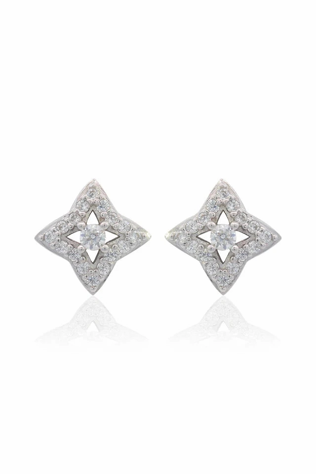 Georgini - Midnight Velvet Fairwater Petite Earrings Silver