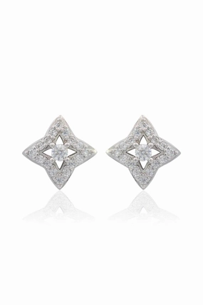 Georgini - Midnight Velvet Fairwater Petite Earrings Silver