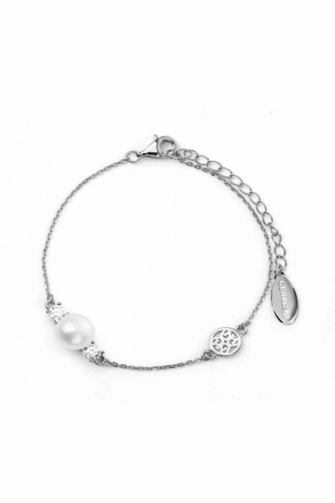 Georgini - Oceans Noosa Freshwater Pearl Bracelet Silver
