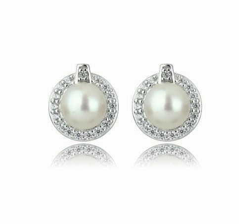 Georgini - Oceans Tasman Freshwater Pearl Earrings Silver