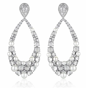 Georgini - Red Carpet Met Earrings Silver
