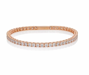 Georgini - Selena 3mm Tennis Bracelet Rose Gold