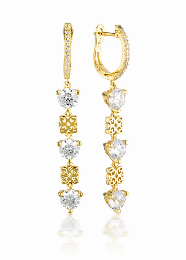 Georgini - Signature History Earrings Gold