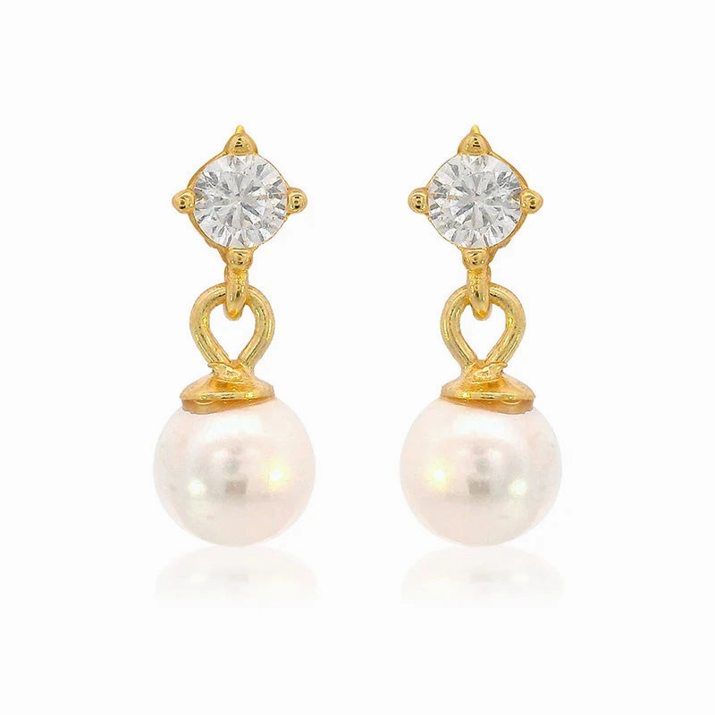 Georgini - Touch Of Sparkle Dangle Earrings Gold