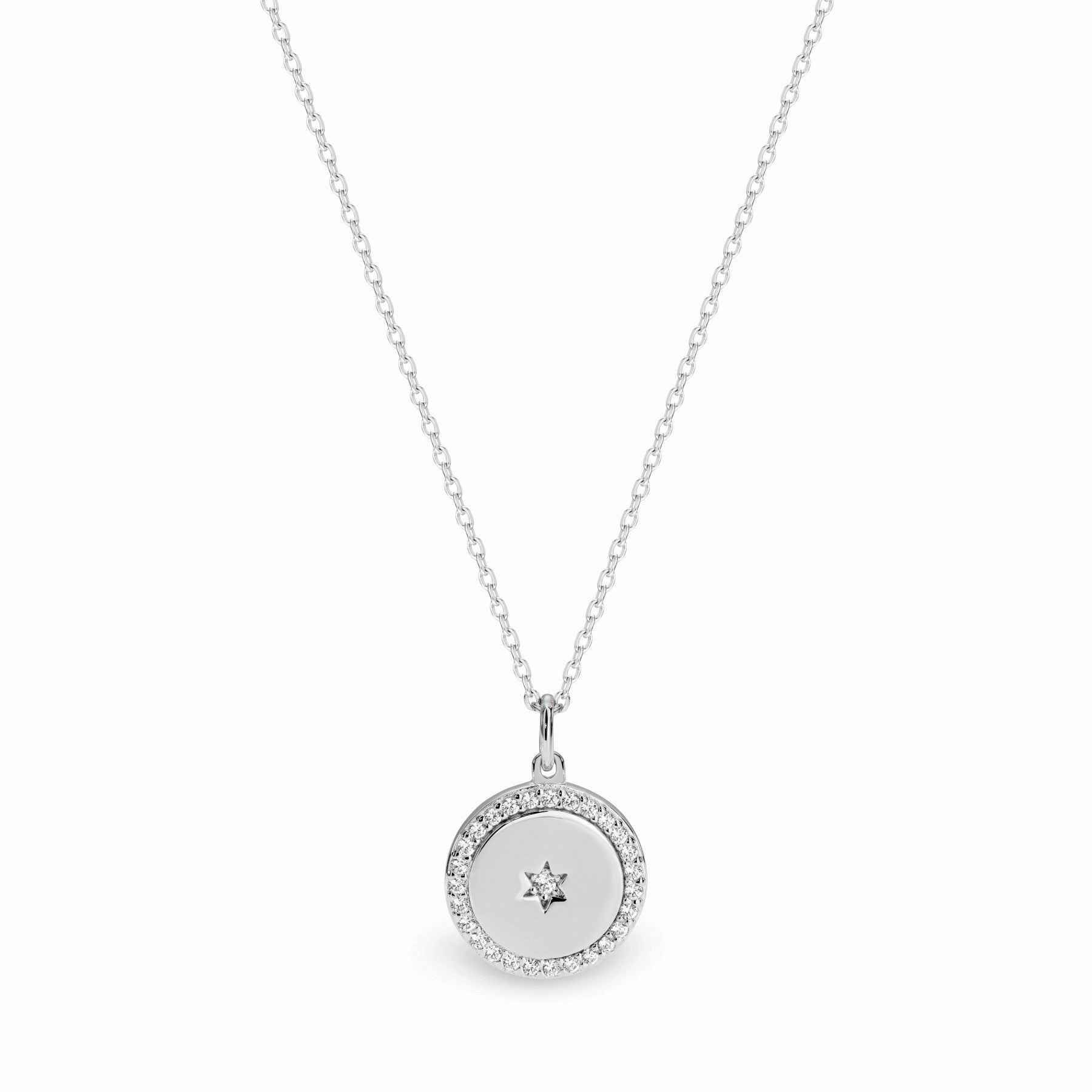 Georgini Libra Rhodium Pendant
