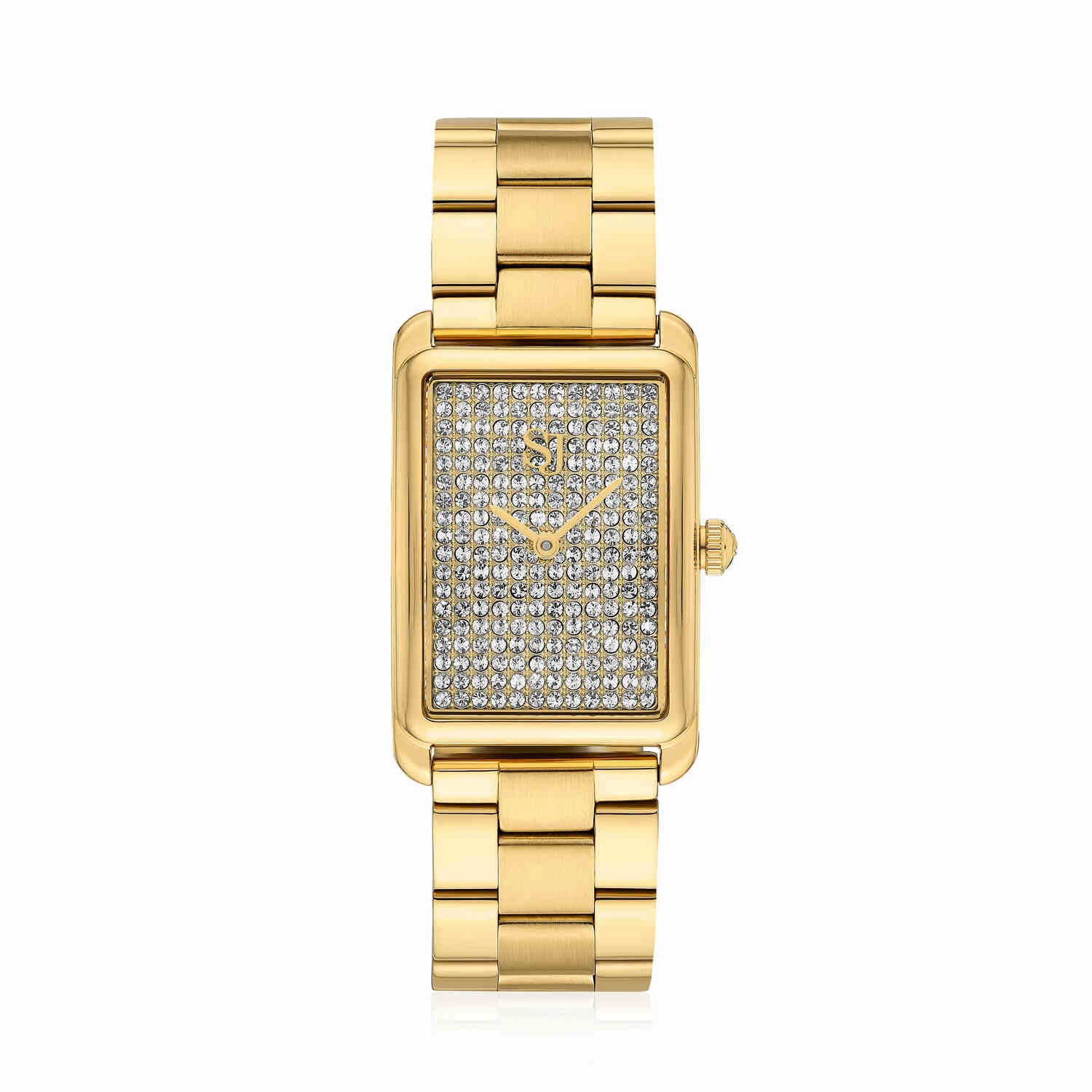 Gold Plated Santina Watch SJ-W1034-CZ-YG