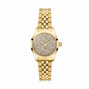 Gold Plated Sophia Watch SJ-W1036-CZ-YG