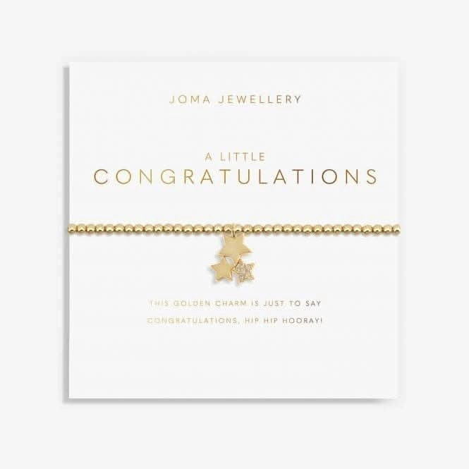 Golden Glow A Little Congratulations Gold 17.5cm Bracelet 5956