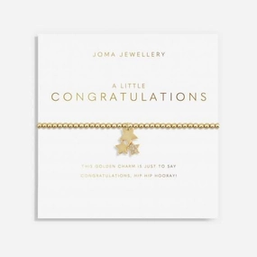 Golden Glow A Little Congratulations Gold 17.5cm Bracelet 5956