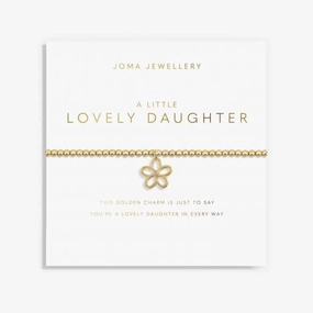 Golden Glow A Little Lovely Daughter Gold 17.5cm Bracelet 5952