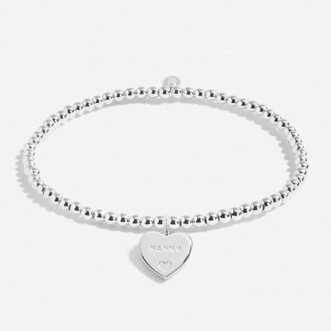 Grandparent A Little Wonderful Nanny Silver Plated 17.5cm Bracelet 6904