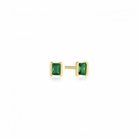 Green Zirconia Roccanova Piccolo Earrings SJ-E42250-GCZ-YG