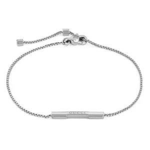 Gucci Link to Love 18ct White Gold Diamond Chain Bracelet