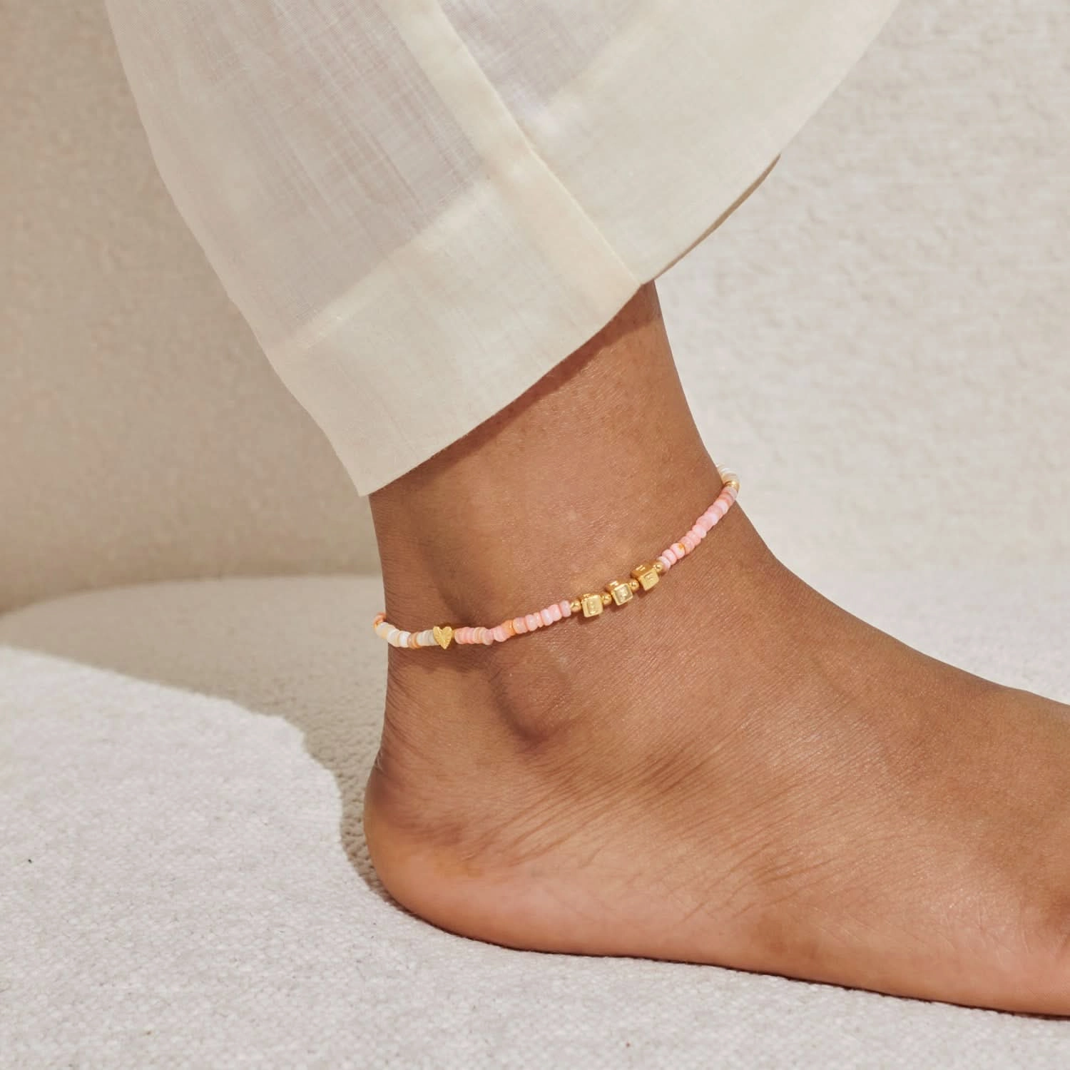 Happy Little Moments Besties Forever Gold Plated Anklet 8241