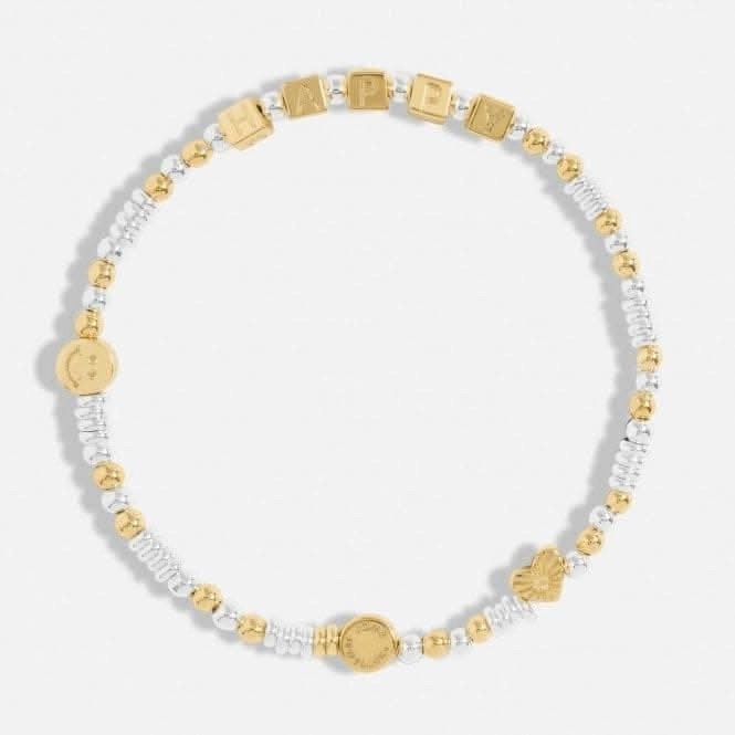 Happy Little Moments Happy Gold Plated 17.5cm Bracelet 7083