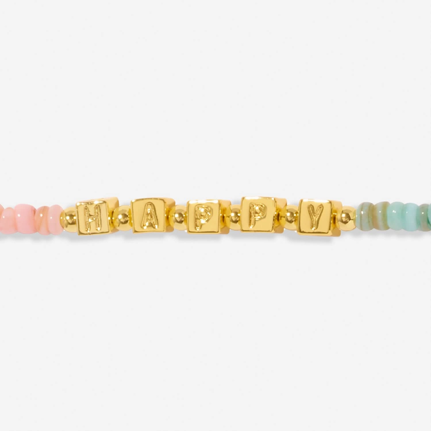 Happy Little Moments Happy Gold Plated Phone Charm 8269