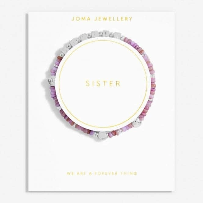 Happy Little Moments Sister Silver Plated 17.5cm Bracelet 7085