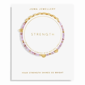Happy Little Moments Strength Gold Plated Bracelet 7528