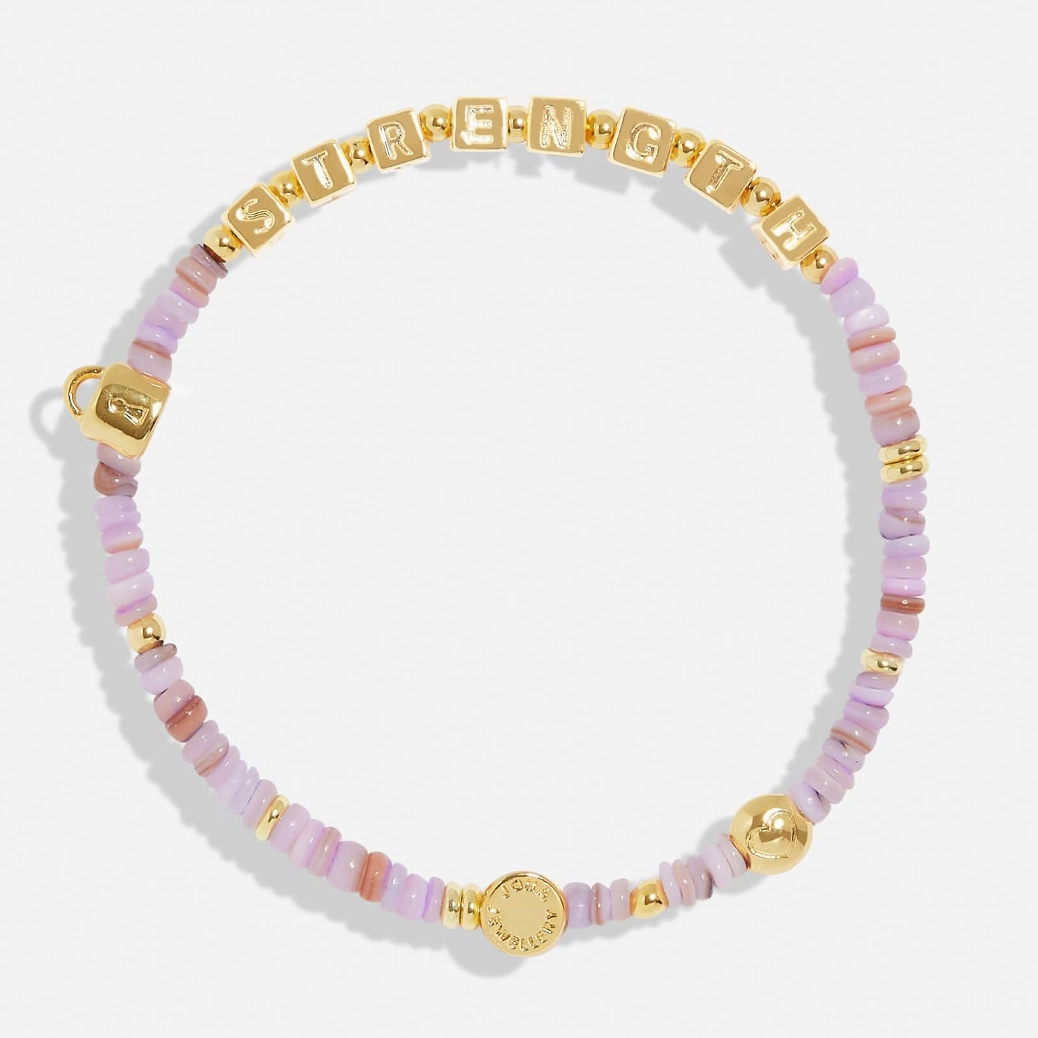 Happy Little Moments Strength Gold Plated Bracelet 7528