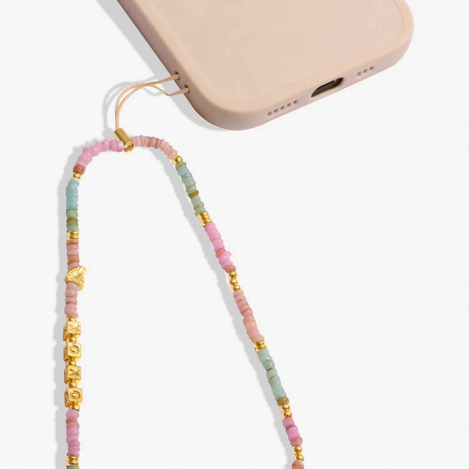 Happy Little Moments Xoxo Gold Plated Phone Charm 8271